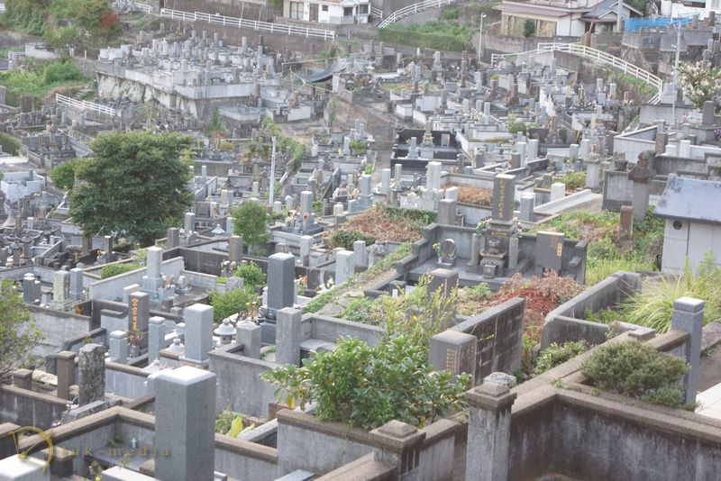 японское кладбище