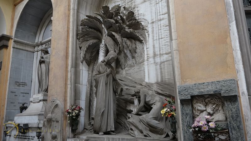 Кладбище Стальенов Генуе, часть третья