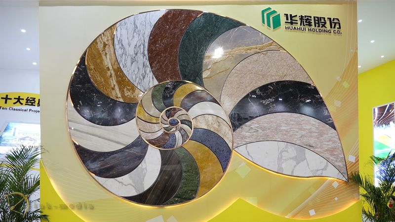 Камень в интерьере на выставке Xiamen Stone Fair 2018, часть четвёртая