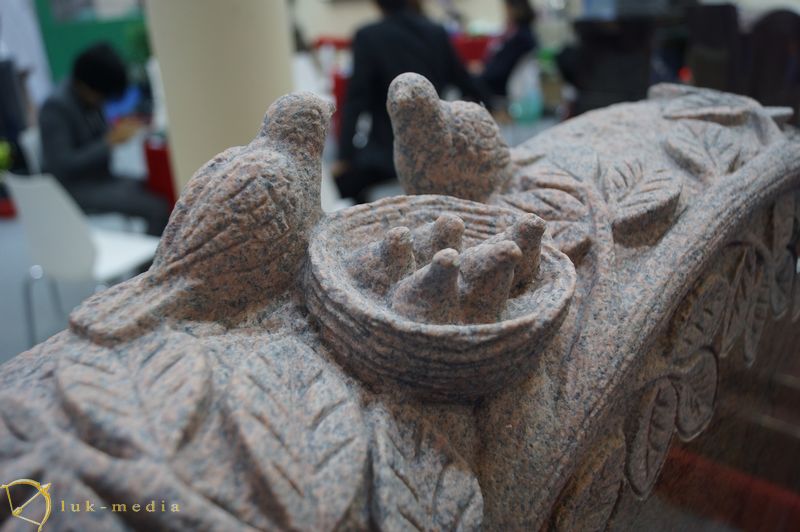 Памятники на выставке Xiamen Stone Fair 2019